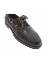 la bottega di lisa - Derby 6316 - PYTHON MARRON FONCÉ