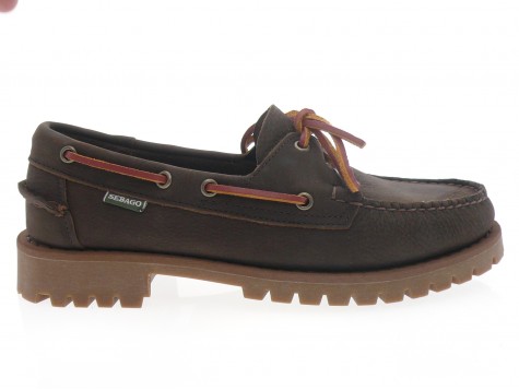Sebago - Derby 72123 KW - MARRON FONCÉ
