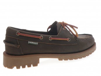 Sebago - Derby 72123 KW - MARRON FONCÉ