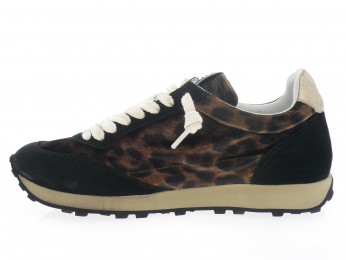 4b12 - Sport VINTAGE RUN - NOIR LEOPARD