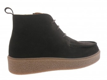 sms - Boots VALKA - DAIM MARRON FONCÉ