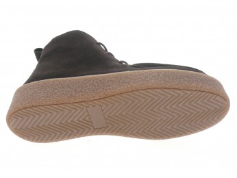 sms - Boots VALKA - DAIM MARRON FONCÉ