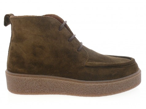 sms - Boots VALKA - DAIM MARRON