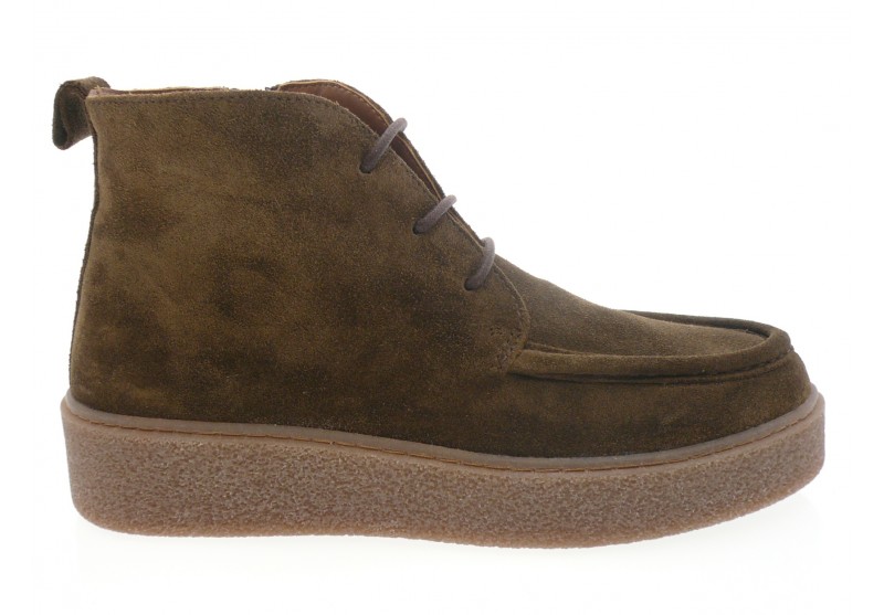 sms - Boots VALKA - DAIM MARRON