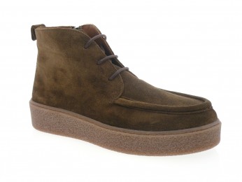 sms - Boots VALKA - DAIM MARRON