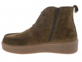 sms - Boots VALKA - DAIM MARRON