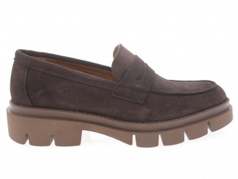 belang - Mocassin 08563 - DAIM MARRON