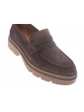belang - Mocassin 08563 - DAIM MARRON