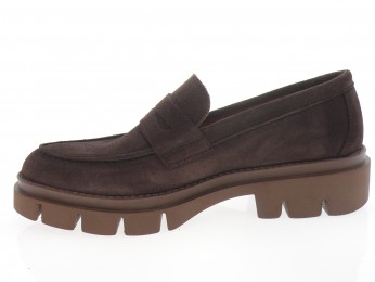belang - Mocassin 08563 - DAIM MARRON