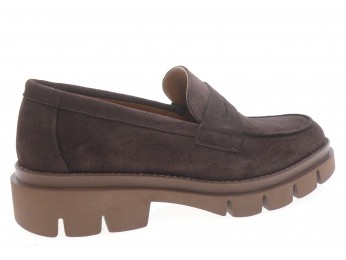 belang - Mocassin 08563 - DAIM MARRON