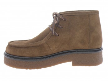 maison toufet - Boots AVA - DAIM MARRON
