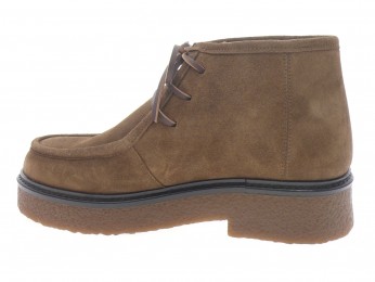 maison toufet - Boots AVA - DAIM MARRON