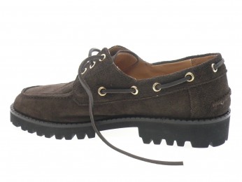 la bottega di lisa - Derby 6316 - DAIM MARRON FONCÉ