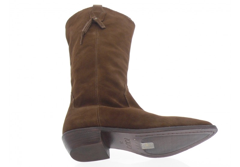 zolfo - Bottes Femme 700.11 - DAIM MARRON
