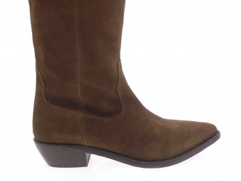 zolfo - Bottes Femme 700.11 - DAIM MARRON