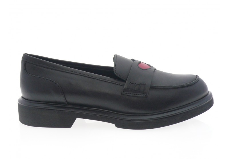 Reqins - Mocassin JACK - NOIR