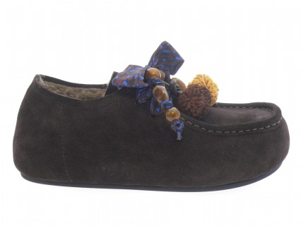 nanku - Sport GFY 20 - DAIM MARRON FONCÉ