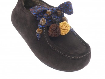nanku - Sport GFY 20 - DAIM MARRON FONCÉ