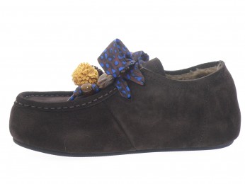 nanku - Sport GFY 20 - DAIM MARRON FONCÉ