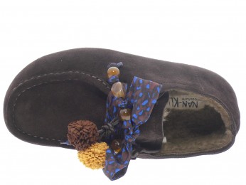 nanku - Sport GFY 20 - DAIM MARRON FONCÉ