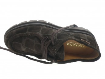 Week End - Derby 22177 - CROCO MARRON