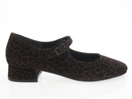 Reqins - Femme SIXTINE - MARRON LEOPARD