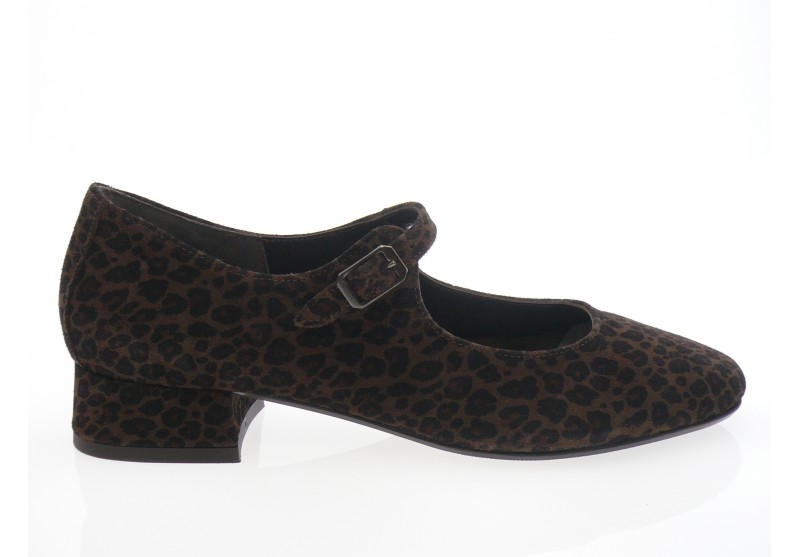 Reqins - Femme SIXTINE - MARRON LEOPARD