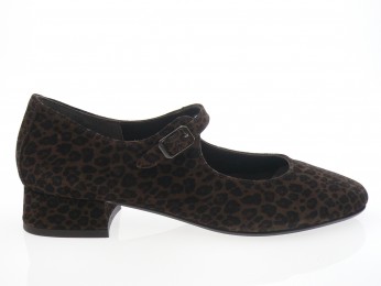 Reqins - Femme SIXTINE - MARRON LEOPARD