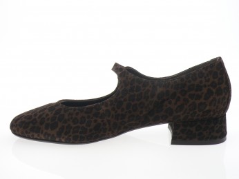 Reqins - Femme SIXTINE - MARRON LEOPARD