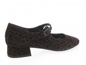 Reqins - Femme SIXTINE - MARRON LEOPARD