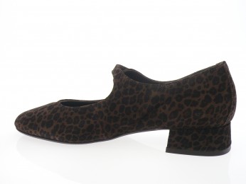 Reqins - Femme SIXTINE - MARRON LEOPARD