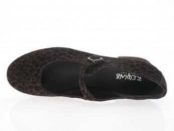 Reqins - Femme SIXTINE - MARRON LEOPARD