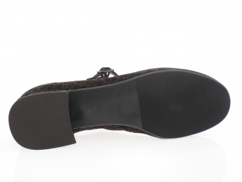 Reqins - Femme SIXTINE - MARRON LEOPARD