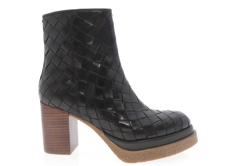 pons quintana - Boots 12222 - MARRON