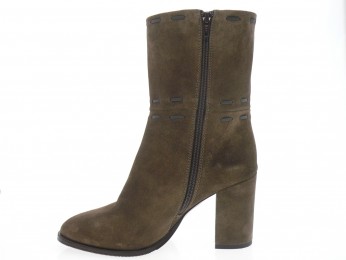 nimal - Boots SYLKA - DAIM TAUPE