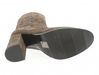 nimal - Boots SYLKA - DAIM TAUPE