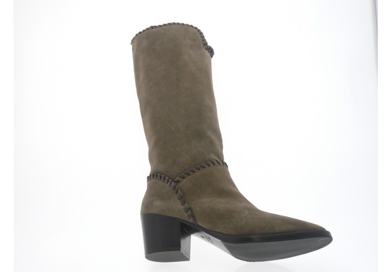nimal - Bottes Femme NAERO - DAIM TAUPE