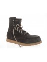 vassanelli - Boots DAVID - DAIM MARRON FONCÉ