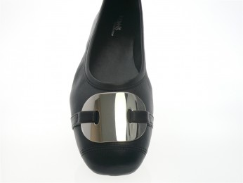 Reqins - Ballerine HERMES - NOIR